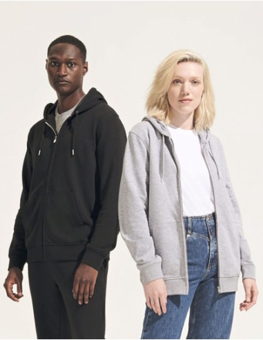 SOL-04237-Unisex Full-Zip Hoodie Calipso